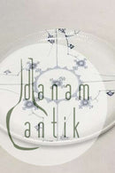 Royal Copenhagen Musselmalet Riflet Stort rundt fad No 109. Kanten er slebet af