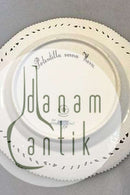 Royal Copenhagen Flora Danica Lunch Teller Nr. 20/3554 mit durchbrochenem Rand.