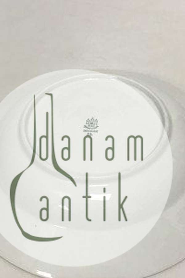 Bing & Grøndahl Elegance, Hvid Dyb Tallerken No 22