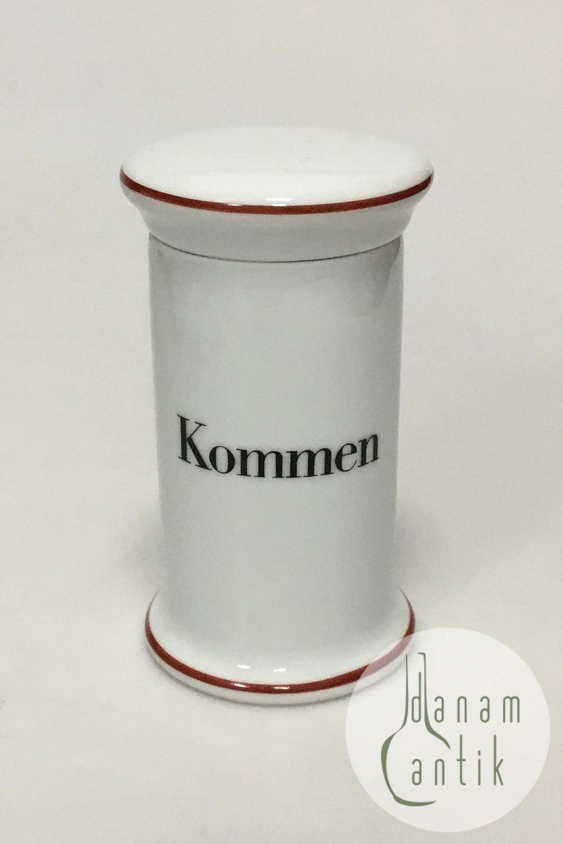 Bing & Grøndahl Kommen Krydderikrukke No 497 fra Apotekerserien
