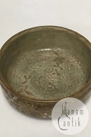 Royal Copenhagen Unika Stentøjsskål af Karin Blom fra 19 December 1916