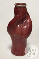 皇家哥本哈根早期的Christian Joachim炻器花瓶，编号为S - 527