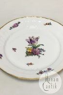 Royal Copenhagen Fuld Saksisk Blomst Frokosttallerken No 1632