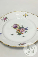 Royal Copenhagen Fuld Saksisk Blomst Frokosttallerken No 1623