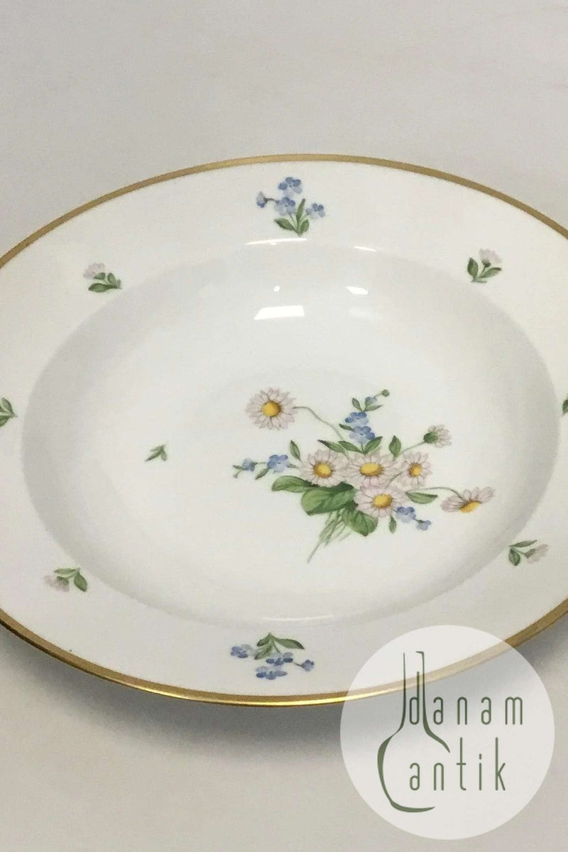 Royal Copenhagen Bellis og Følfod Dyb Tallerken 9049