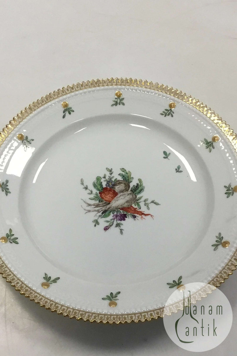 Royal Copenhagen Flora Danica Juliane Marie Frokosttallerken No 17/3550