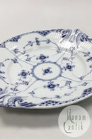 Royal Copenhagen Musselmalet Halvblonde kagefad No 666