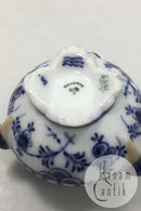 Royal Copenhagen Musselmalet Helblonde Vase med Snegle No 1045