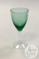 Holmegaard Ulla Green White Wine Glass