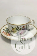 Bing Grondahl白色撒克逊花大咖啡杯