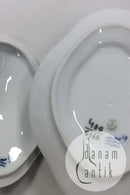 Royal Copenhagen Rosenknop Sauce bowl with lid and saucer No 8090