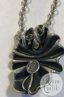 Georg Jensen Sterling Sølv og 18K Guld Lene Munthe Halskæde No 400