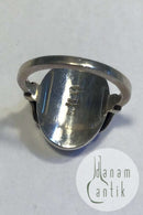 Georg Jensen Sterling Sølv Ring No 51 Sølvsten