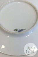 皇家哥本哈根一套478号玫瑰花环金质餐盘编号10519