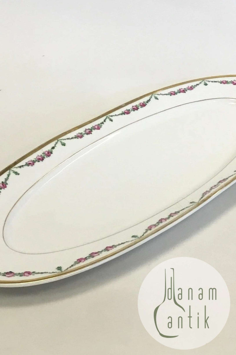 皇家哥本哈根套装第478号玫瑰花环金鱼盘第9012号