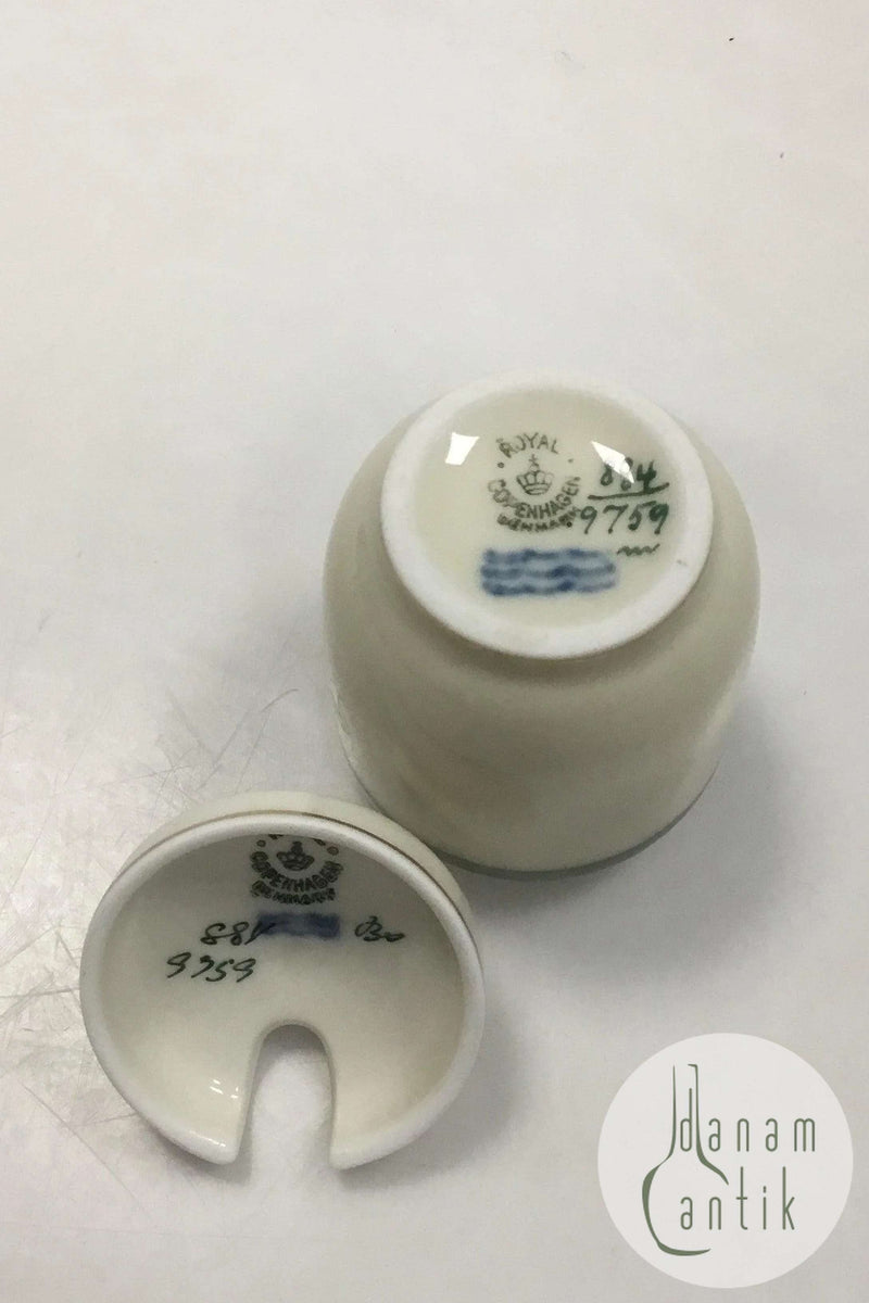 Royal Copenhagen Hjertegræs Sennepskrukke No 884/9759