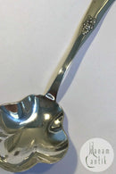 Horsens Rosen Silver Serving spoon with clover formet spoon head