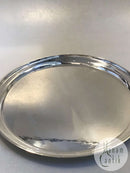 Georg Jensen Rundes Tablett aus Sterlingsilber Nr. 223 M