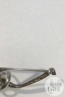 Georg Jensen Sterling Sølv Broche Forget-Me-Knot Torun No 384