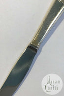 Musling Sølv Spisekniv W & S Sørensen / Fredericia/ Dragsted