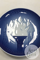 Bing & Grondahl Gedenkteller für die Olympischen Spiele 1972 in München Nr. 8000/9472