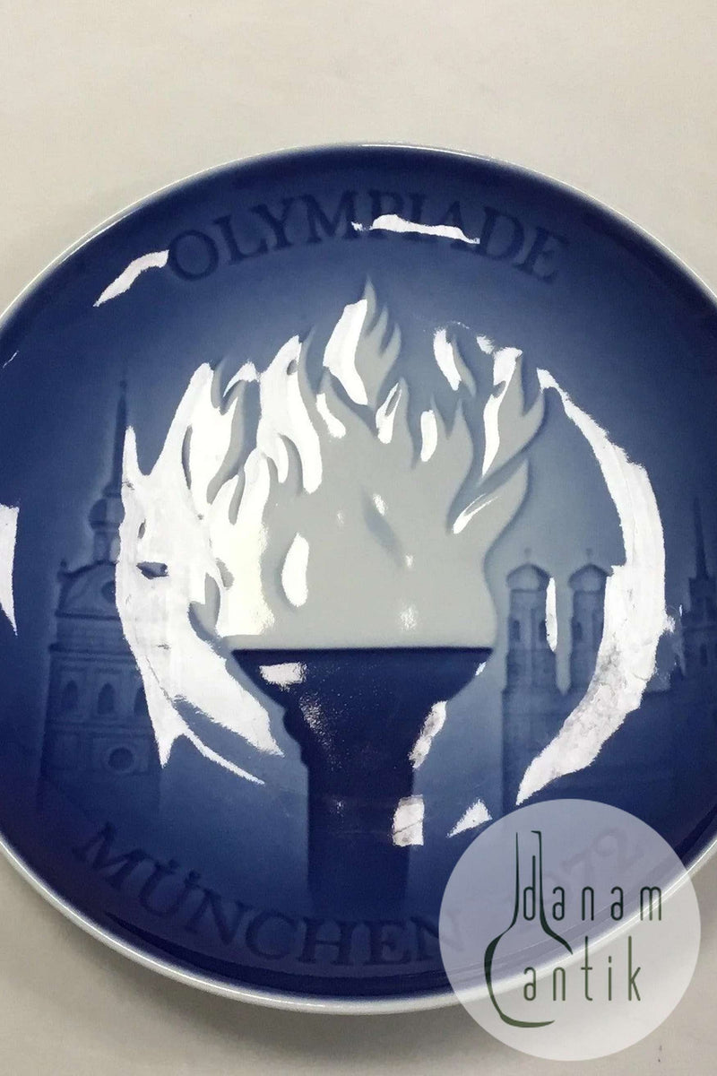 Bing & Grondahl Gedenkteller für die Olympischen Spiele 1972 in München Nr. 8000/9472