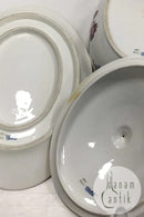 Royal Copenhagen Stel nr. 597 Terrin med underfad No 9347