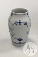 Royal Copenhagen Muschelmalet Riflet Vase Nr. 384