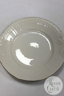 ロイヤルコペンハーゲン クリームウェルテッドウィズゴールド（セット1235）ラウンドケーキプレート No 1864