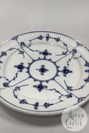 Royal Copenhagen Musselmalet Riflet  Hotel Spisetallerken No. 328