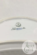 Royal Copenhagen Gold Fächer Halbmond Schale Nr. 11551