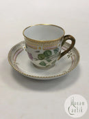 Royal Copenhagen Flora Danica Kaffeetasse und Untertasse Nr. 20/3597