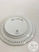 Royal Copenhagen Flora Danica tallerken med gennembrudt kant No 20/3553