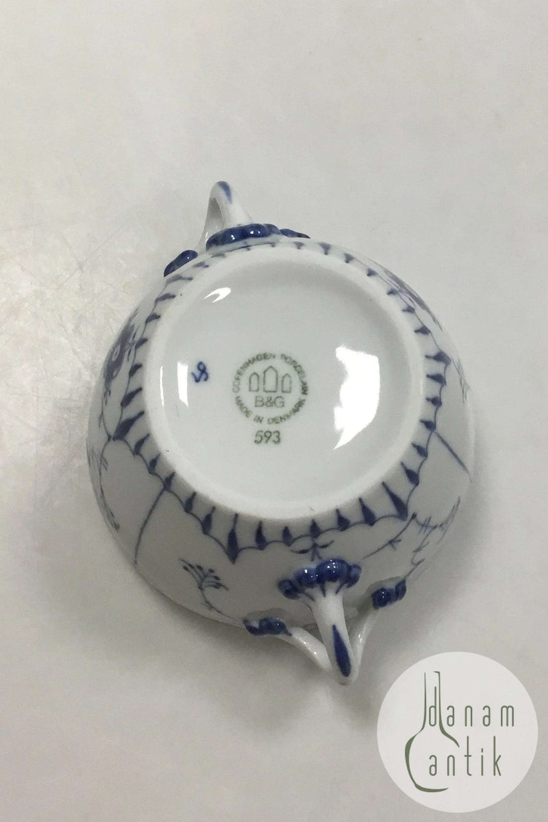 Bing & Grøndahl Blåmalet Musselmalet Sukkerskål No 593