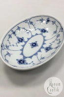 Bing und Grondahl Blau bemalte Musselmalet Servierschüssel Nr. 349