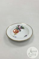 Royal Copenhagen Saksisk Blomst Glat Bicelle Kaviarskål No 493/2629