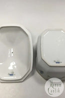 Royal Copenhagen Saxon Flower Light Bee Cell Tureen No 493/2059