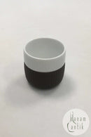 Royal Copenhagen Riflet Kontrast Espressotasse Nr. 493