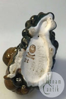 Bing & Grøndahl Figur af Kai Nielsen "Lille Bacchus med druer" No 4021 fra Druehøstserien