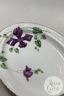 Royal Copenhagen Blue Fluted Art Nouveau Flowers Large Serving Dish