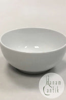 Royal Copenhagen Hvid Riflet Skål No. 454