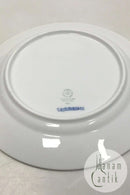 Royal Copenhagen Blauer geriffelter Mittagsteller Nr. 622