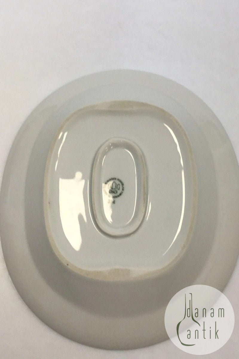 Bing & Grøndahl Henning Koppel Hvid Ovalt Serveringsfad No 314