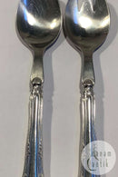 Cohr Herregaard Silver / Steel Salad Set