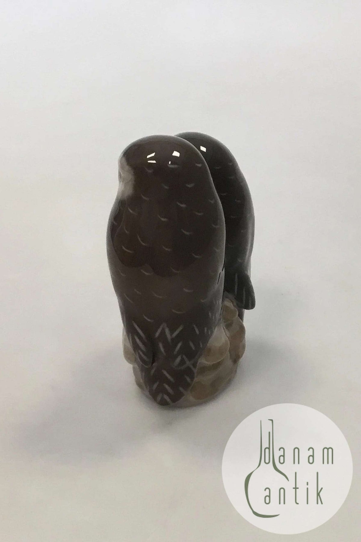 ロイヤルコペンハーゲン フクロウのペアのフィギュア No 834