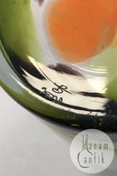 Holmegaard Vase aus Buntglas signiert PL für Per Lûtken