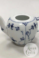 ロイヤルコペンハーゲン ブルーフルーテッドエンベロープ ティーポット 蓋なし No.256