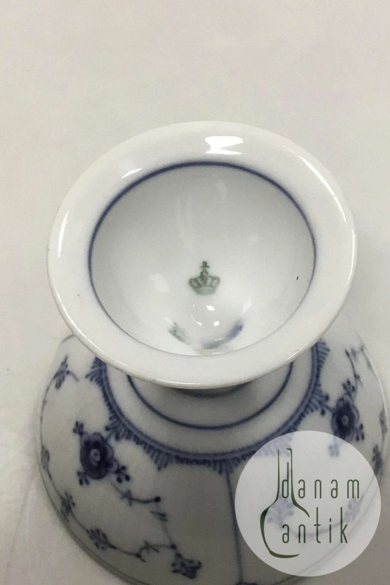 Royal Copenhagen Musselmalet Riflet Dobbelt Æggebæger No 301