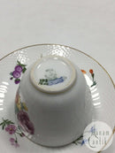 Royal Copenhagen Saxon Light Flower Coffee cup with saucer No 1870