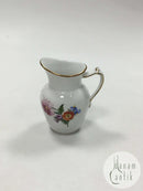 皇家哥本哈根萨克森花轻质奶油壶No 1538